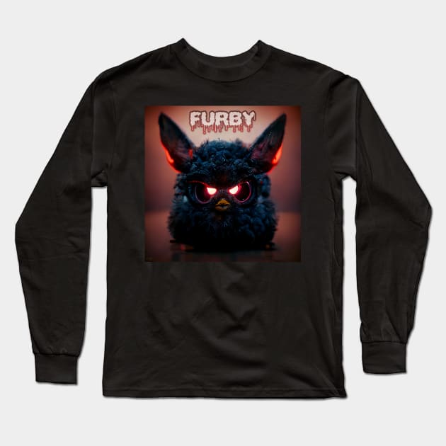 Possessed Furby Long Sleeve T-Shirt by Spring River Apparel 